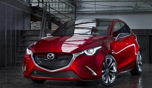 Mazda hazumi - napoved nove mazde 2 in 1,5-litrskega dizelskega motorja