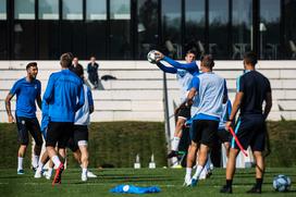 Slovenska nogometna reprezentanca Trening Brdo