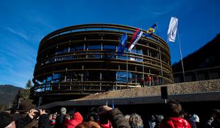 Ustvarjalcem Nordijskega centra Planica priznanje za arhitekturni dosežek