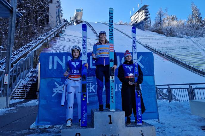 Tina Erzar drugo mesto | Tina Erzar je v Innsbrucku skočila do drugega mesta. | Foto SloSki