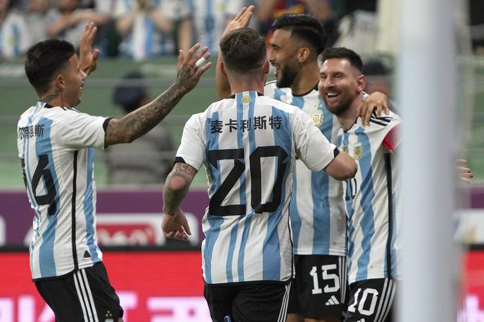 Argentina Lionel Messi | Lionel Messi je na prijateljski tekmi dosegel najhitrejši gol v karieri. | Foto Guliverimage