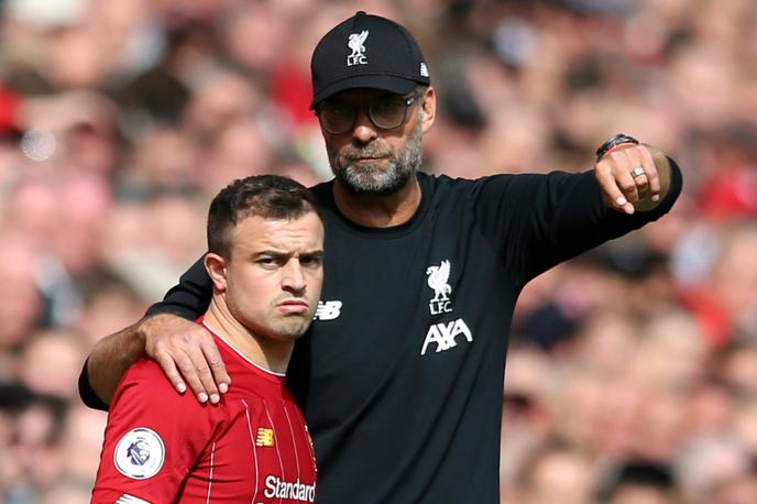 shaqiri | Xherdan Shaqiri je po Thiagu in Maneju še tretji okužen nogometaš pri Liverpool.