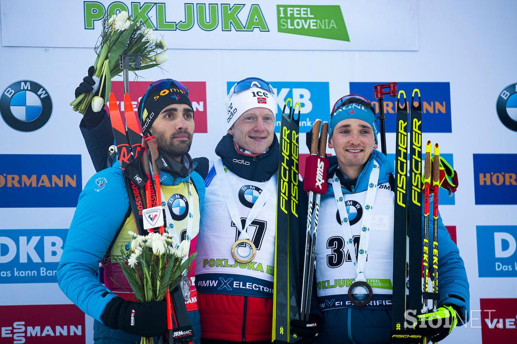 Pokljuka, 20 km, prvi dan