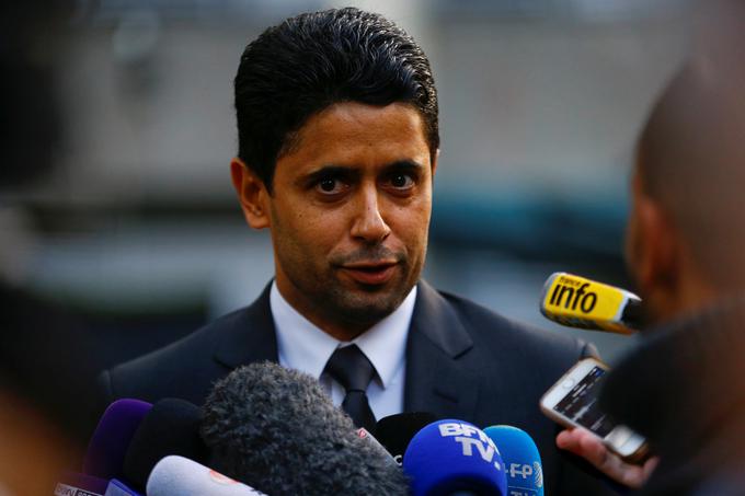 Kako se bo odzval katarski milijarder Nasser Al-Khelaifi, ki pri PSG vleče vse niti? | Foto: Reuters