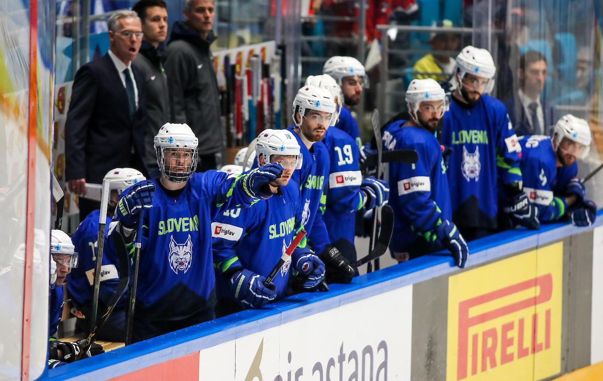 Slovenija Litva svetovno prvenstvo v hokeju 2019 Kazahstan | Slovenski hokejisti so svetovno prvenstvo končali na četrtem mestu. | Foto Matic Klanšek Velej/Sportida