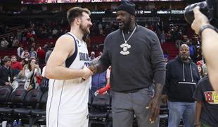 Shaquille O'Neal razkril, kako gostoljuben je Dončić