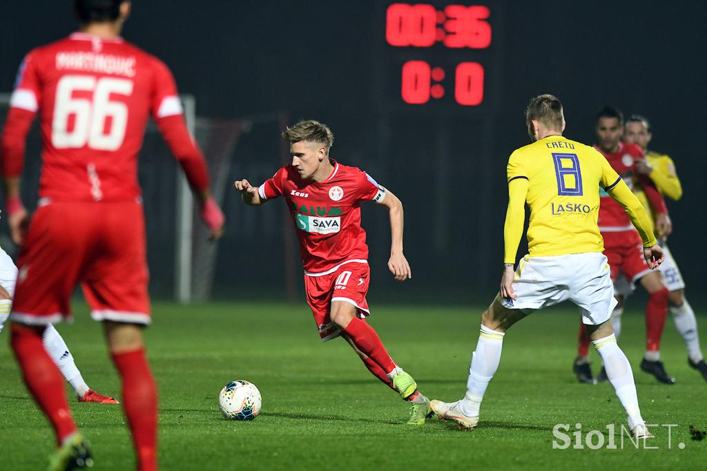 NK Aluminij, NK Maribor, prva liga