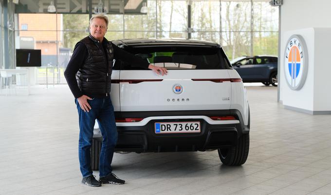 Henrik Fisker in njegov električni športni terenec | Foto: Fisker