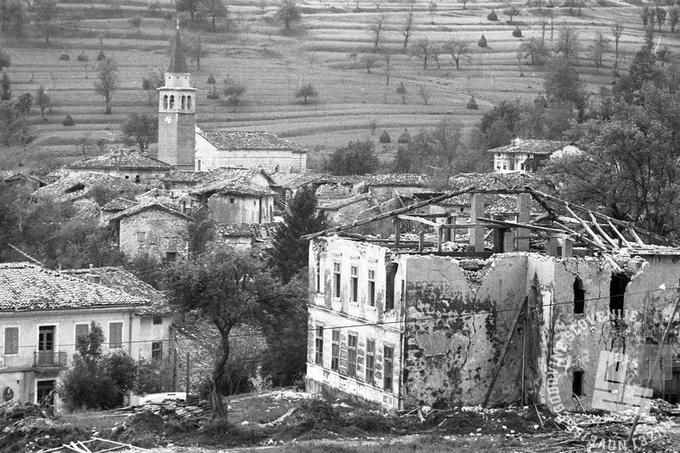 Potres Posočje | Foto: Muzej novejše zgodovine Slovenije