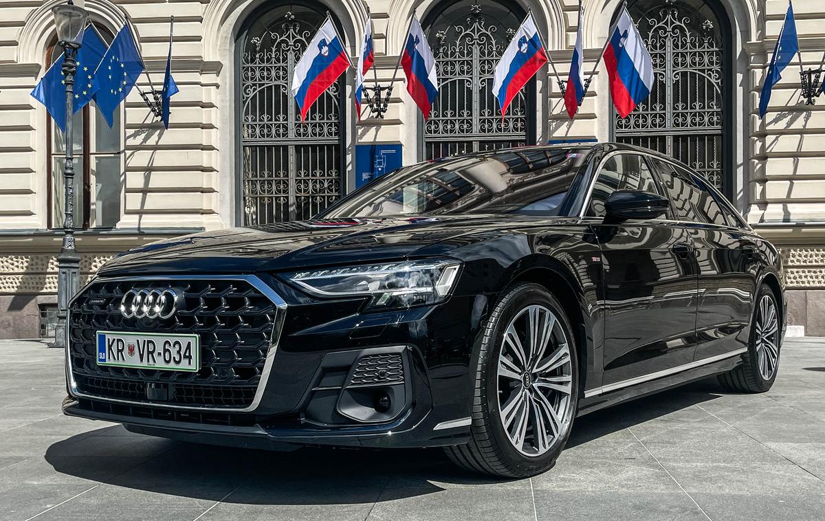 Audi A8 | A8 je audijev zastavonoša, ki narekuje tehnološki razvoj znamke. | Foto Gašper Pirman