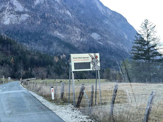 Bolj tiho kot z električnim avtomobilom se skozi dolino Trente težko peljemo ... | Foto: Gregor Pavšič