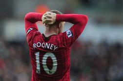 Manchester United dva do tri tedne brez Rooneyja