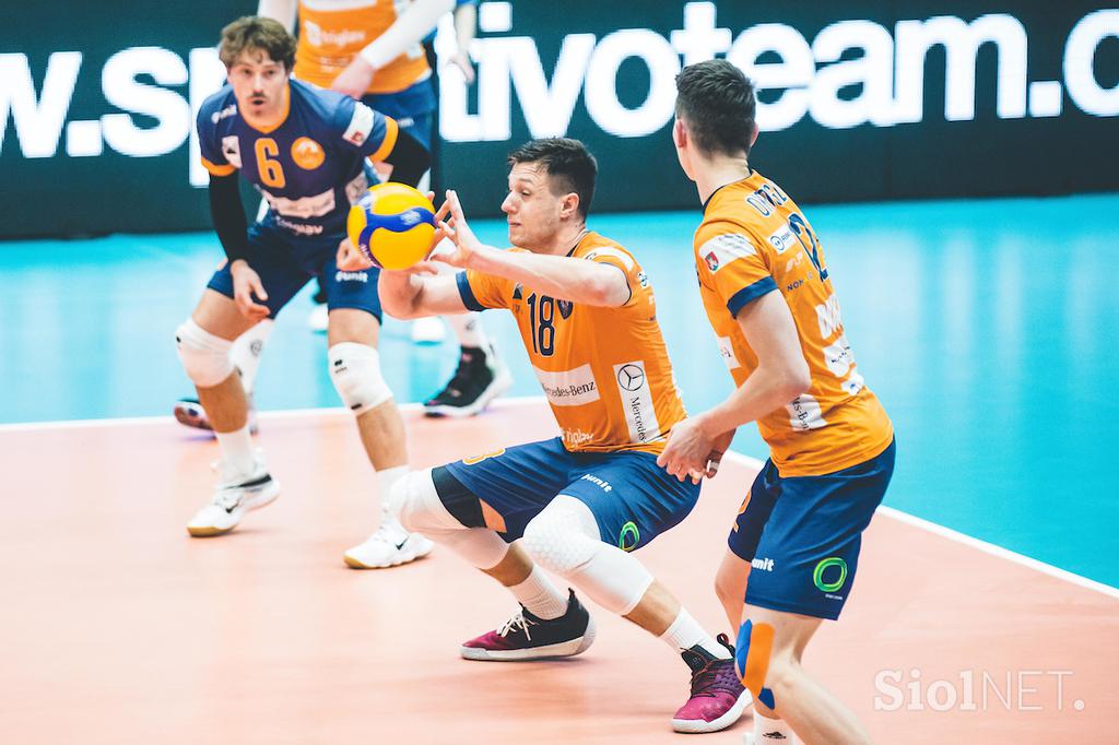 ACH Volley Ljubljana : Calcit Volley, pokal finale