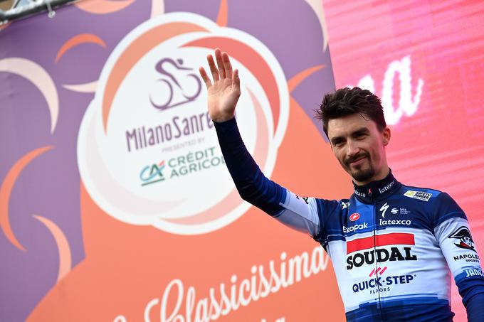 Julian Alaphilippe je na dirki Milano–Sanremo zmagal leta 2019. | Foto: LaPresse