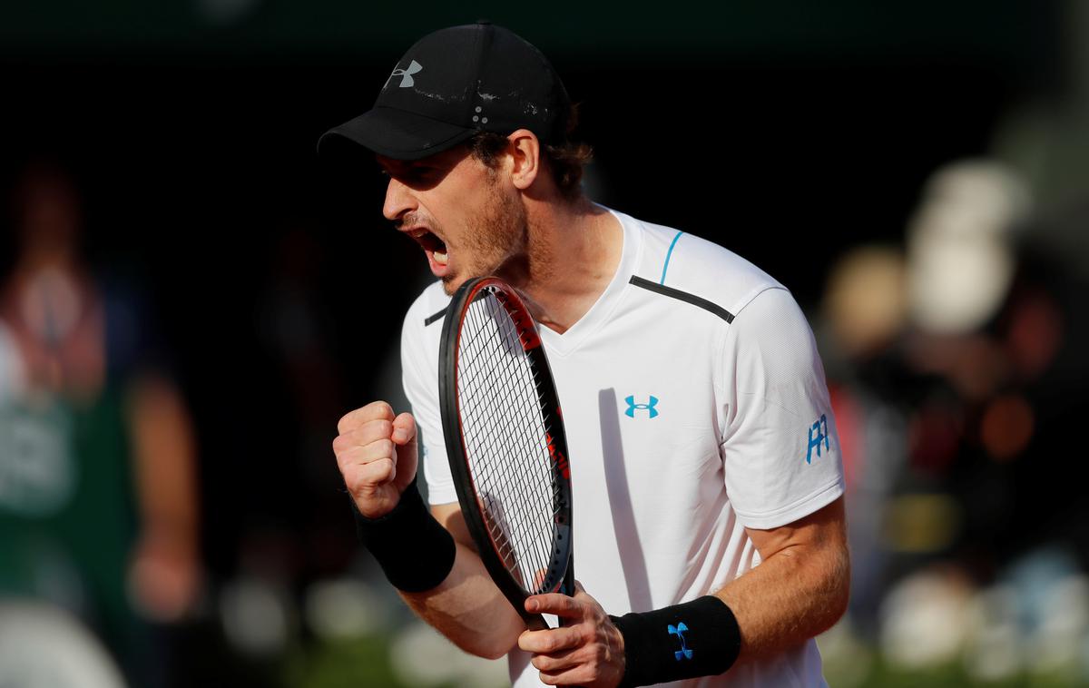 andy murray op francije | Foto Reuters