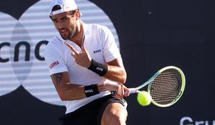 Berrettini zanesljivo v tretji krog Neaplja