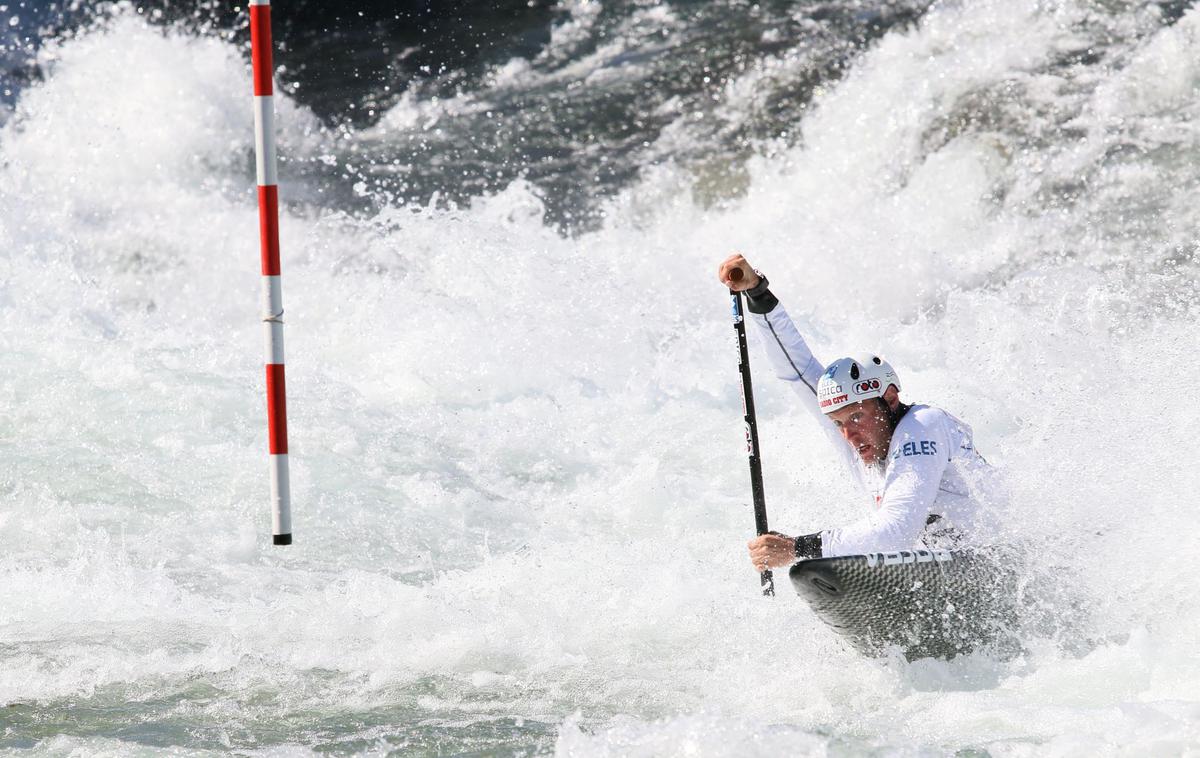 Benjamin Savšek | Benjamin Savšek je slavil med kanuisti. | Foto Nina Jelenc