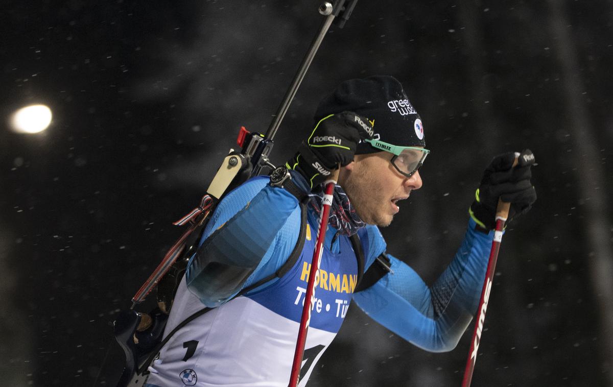 Emilien Jacquelin | Emilien Jacquelin je zmagovalec zadnje tekme biatlonskega svetovnega pokala v letu 2021. | Foto Guliverimage