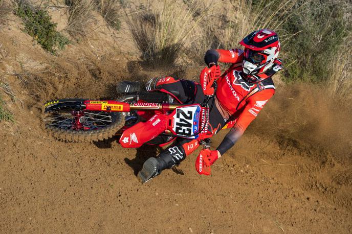 Tim Gajser testiranja Sardinija 2023 | Tim Gajser februarja na pripravah na Sardiniji | Foto Honda Racing/ShotbyBavo