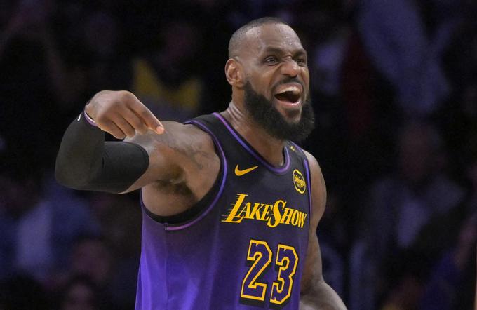 LeBron James ne bo zamudil spektakla v San Franciscu. | Foto: Reuters