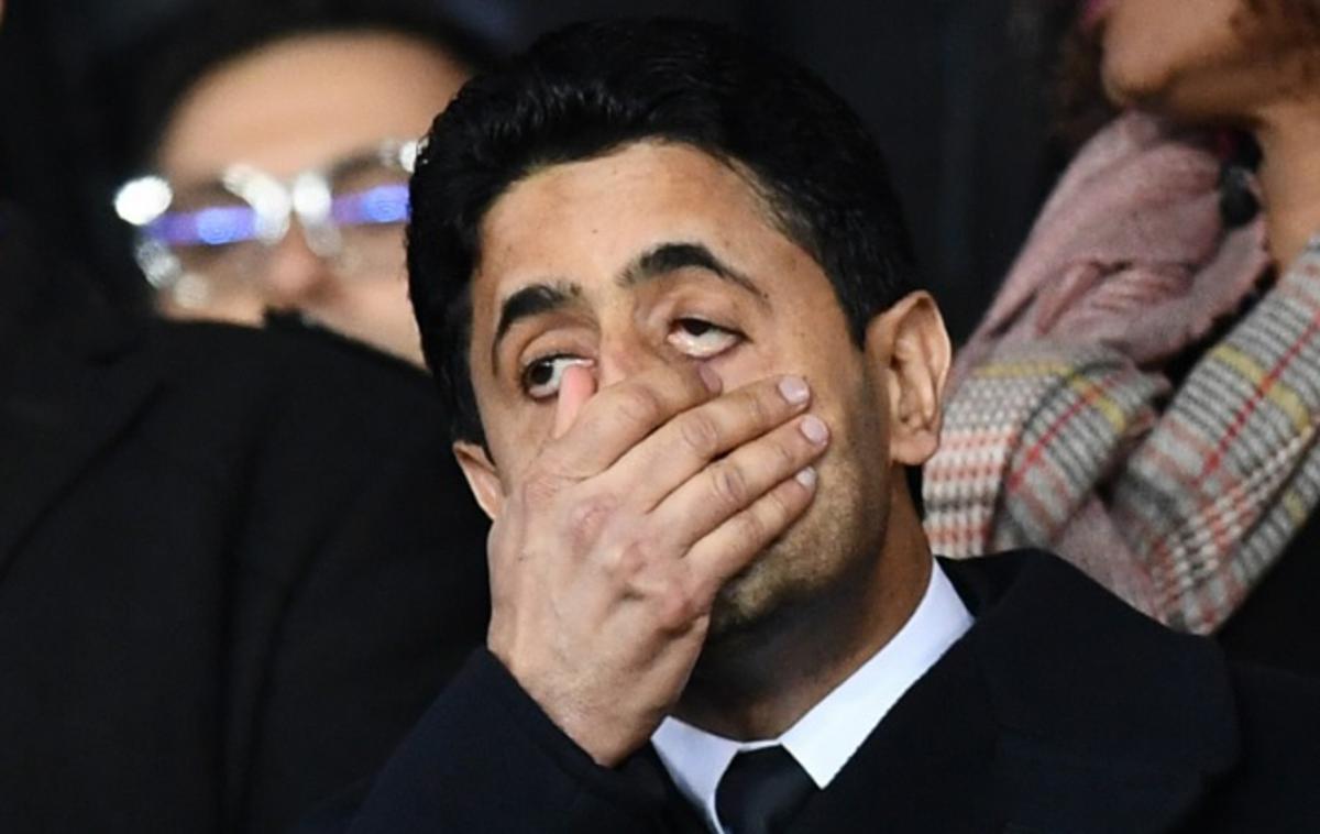 Nasser Al-Khelaifi | Se bo katarski milijarder Nasser Al-Khelaifi danes spet držal za glavo? | Foto Getty Images