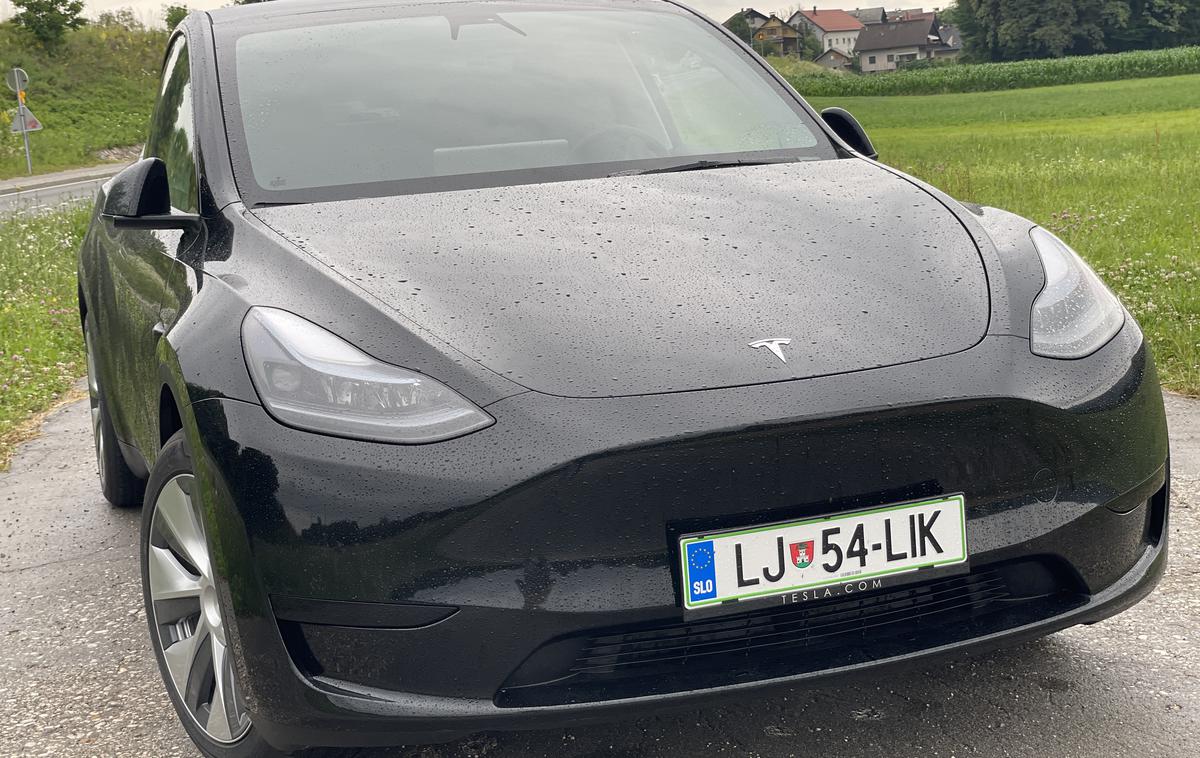 Tesla model Y RWD | Tesla model Y - prvi električni avtomobil na vrhu evropske prodajne lestvice ob koncu 1. polletja | Foto Gregor Pavšič