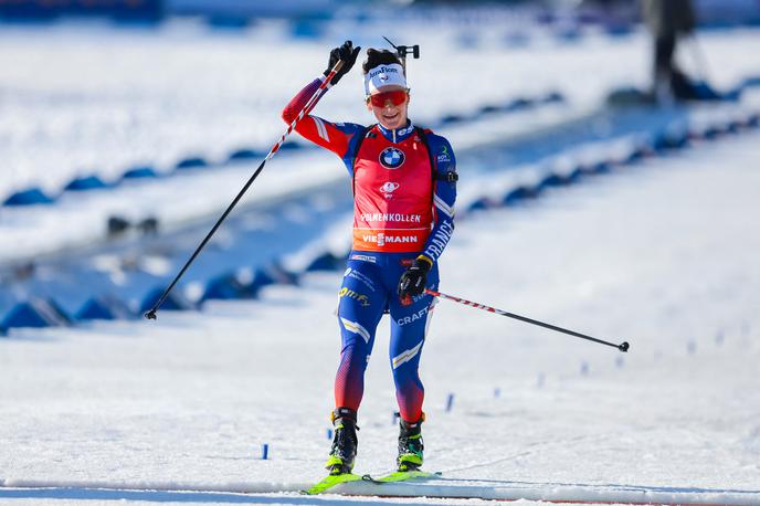 Lou Jeanmonnot | Lou Jeanmonnot je z zmago prevzela vodstvo v skupnem seštevku. | Foto Reuters