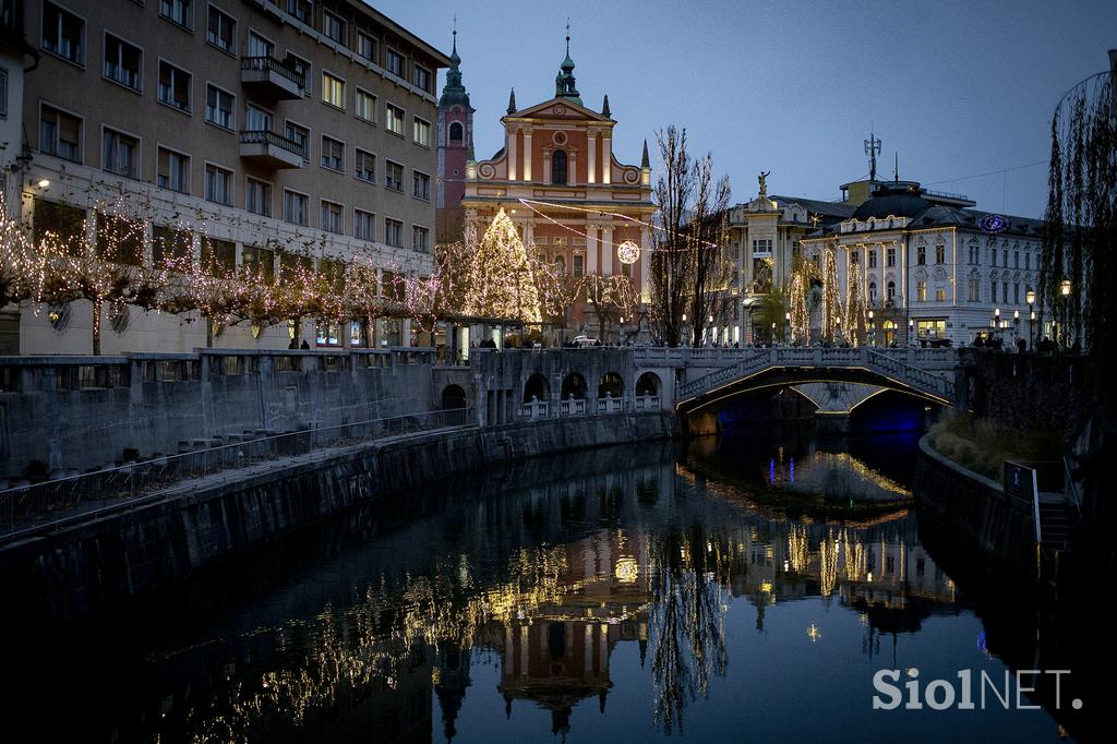 prižig luči, božič, prazniki