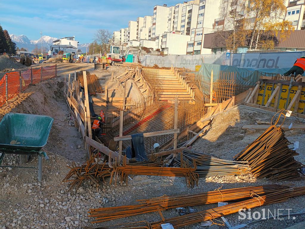 Nadgradnja železniške postaje v Domžalah