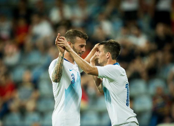 Na zadnji reprezentančni tekmi se je vpisal med strelce. | Foto: Vid Ponikvar