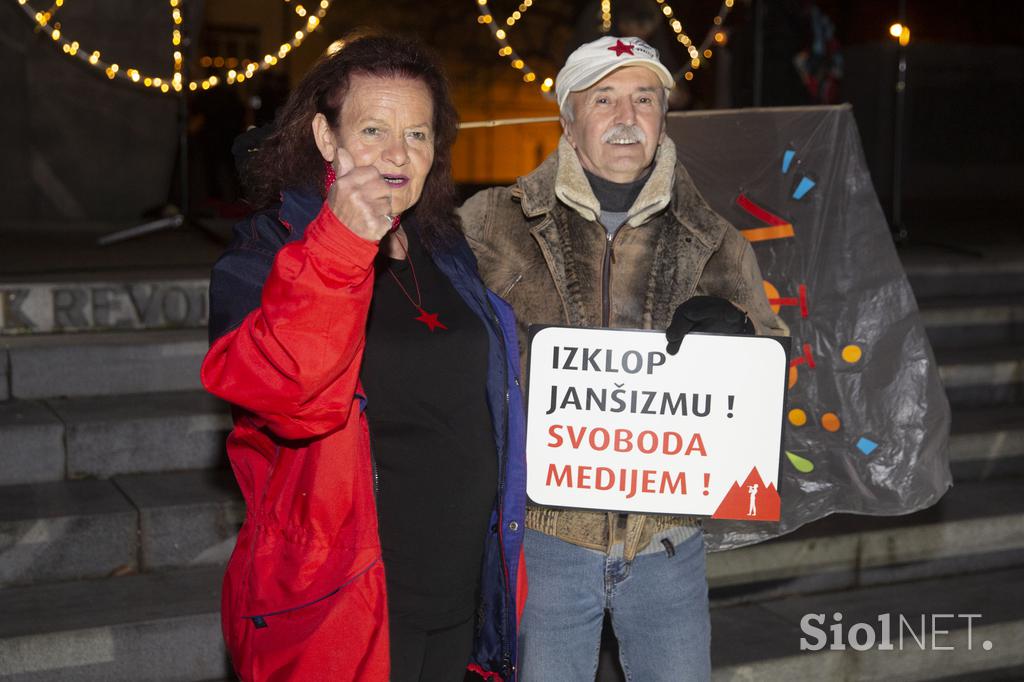 Petkovi kolesarski protesti, Milan Kučan, Matjaž Hanžek