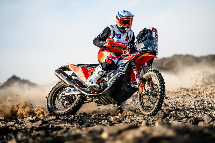 Toni Mulec reli Dakar 2025 | Toni Mulec na torkovem prvem treningu v Savdski Arabiji. | Foto RallyZone