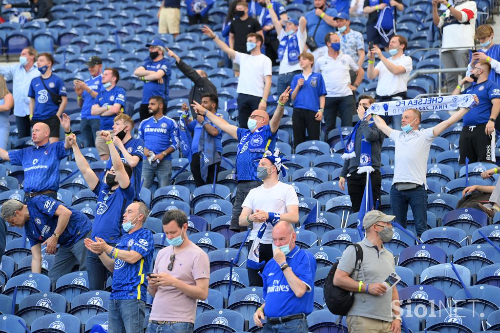 Manchester City Chelsea finale Porto Navijači