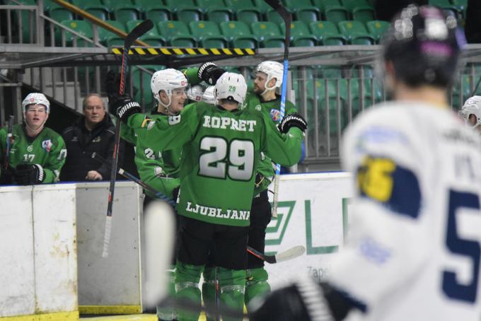 Hokejisti Olimpije so prevzeli vodstvo v Alpski ligi.  | Foto: Eva Brili Grebenar