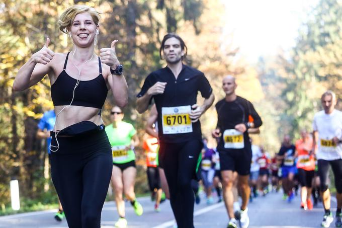 Ljubljanski maraton je za mnoge slovenske ljubitelje teka vrhunec tekaške sezone. | Foto: Grega Valančič/Sportida