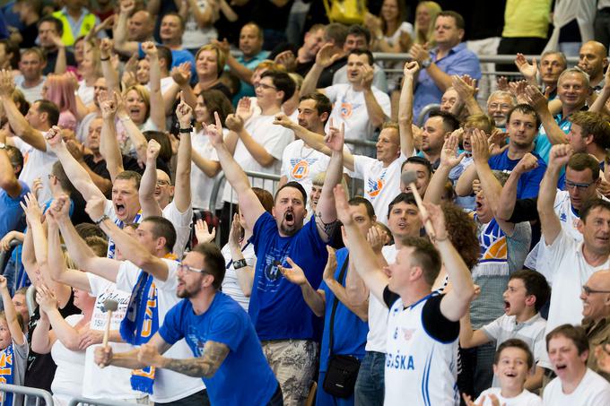 Navijači Rogaške bodo pripotovali tudi danes v Ljubljano. | Foto: Urban Urbanc/Sportida