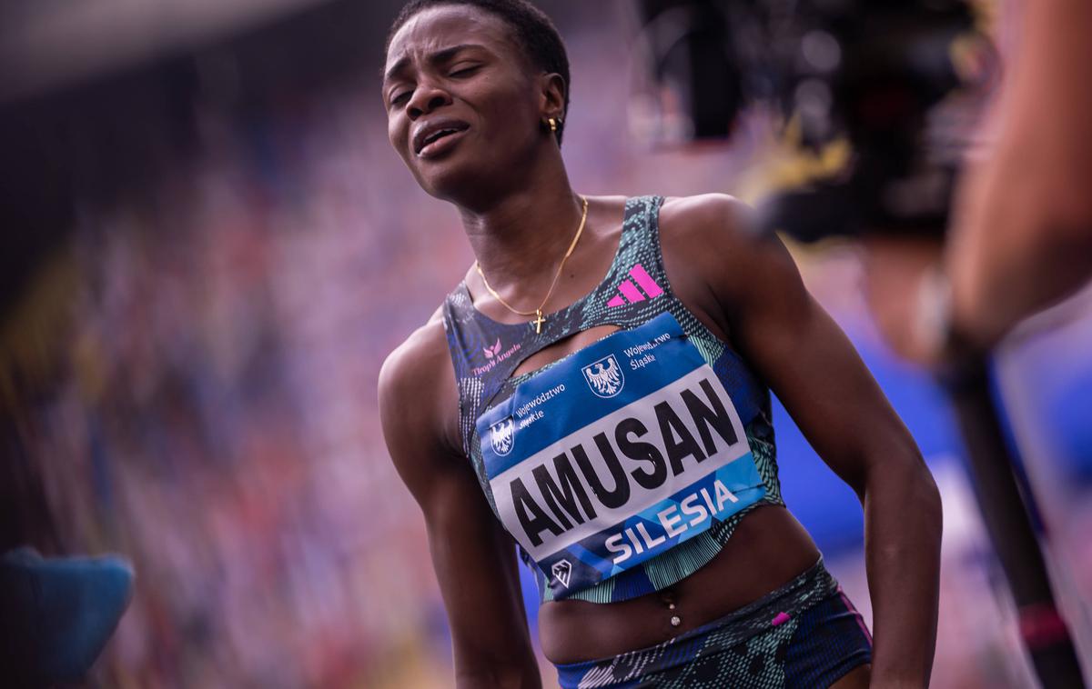 Tobi Amusan | Tobi Amusan, svetovna rekorderka in svetovna prvakinja v teku na 100 m ovire, je v preiskavi zaradi kršitve dopinških pravil. | Foto Guliverimage