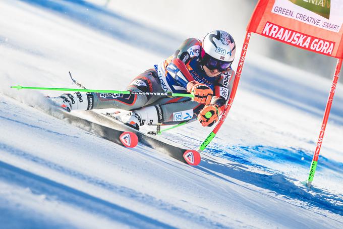 Henrik Kristoffersen je v Podkorenu zmagal že četrtič. | Foto: Grega Valančič/Sportida