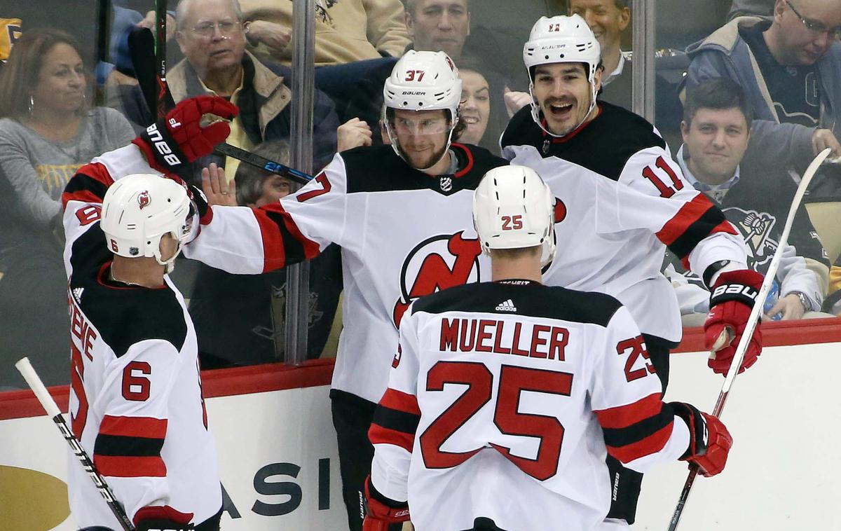 Pittsburgh NHL | Hokejisti New Jersey Devils so s 6:3 premagali Pingvine iz Pittsburgha.. | Foto Reuters