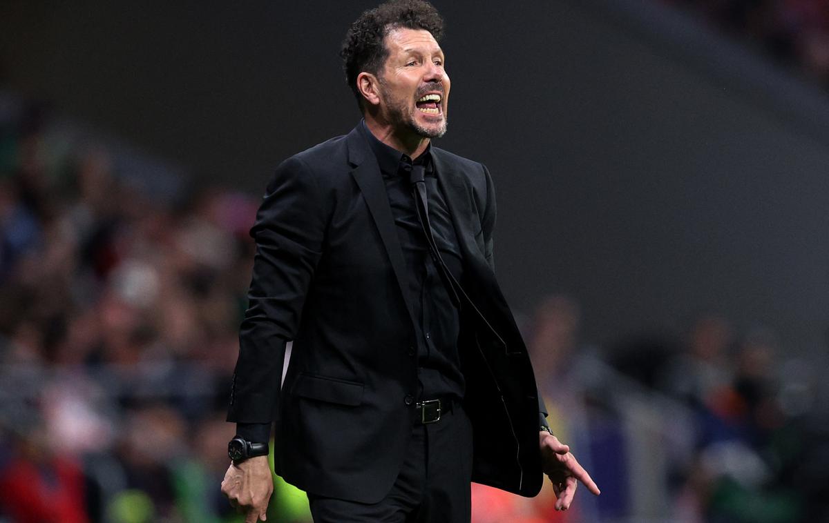 Diego Simeone | Diego Simeone je znan po temperamentnem vodenju tekem. | Foto Reuters