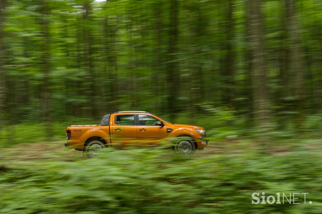 Ford ranger - fotogalerija testnega vozila