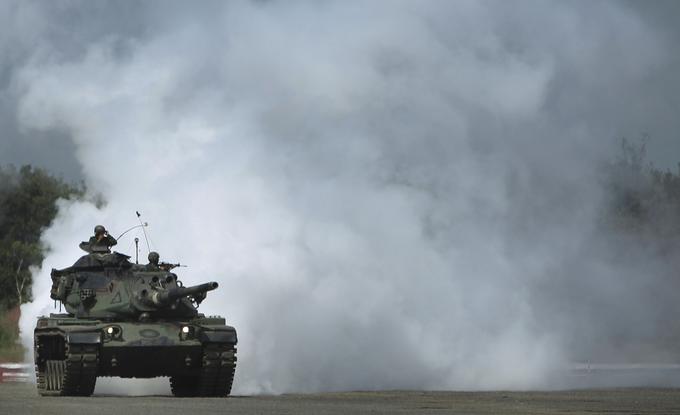 Po novi vojaški strategiji bo Tajvan posodobil in okrepil svoje kopenske sile. Na fotografiji: tajvanski tank. | Foto: Guliverimage