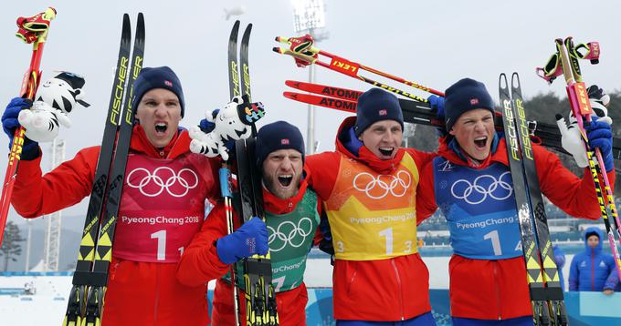 Norvežani so po letu 2002 spet dobili štafetno preizkušnjo. | Foto: Reuters