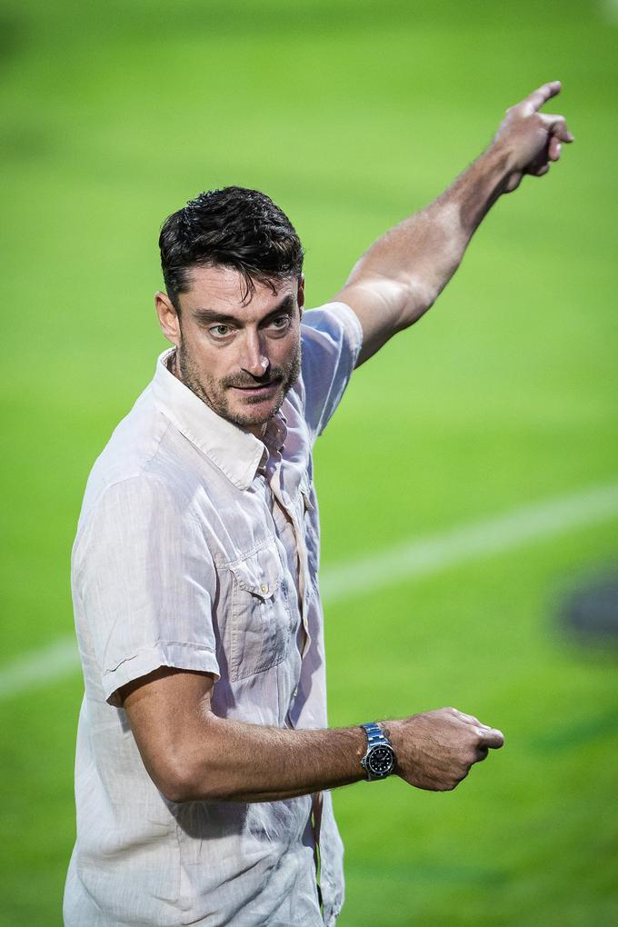 Albert Riera je v tej sezoni proti Aluminiju na dveh tekmah osvojil le eno točko, celjska obramba pa je prejela kar pet zadetkov. | Foto: Jure Banfi/alesfevzer.com