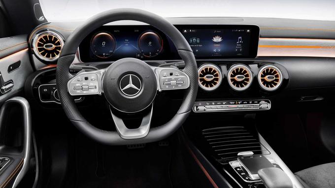 Koncept potniške kabine smo videli že v razredu A. | Foto: Mercedes-Benz