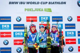 Biatlon svetovni pokal Pokljuka posamični tekmi (m in ž)