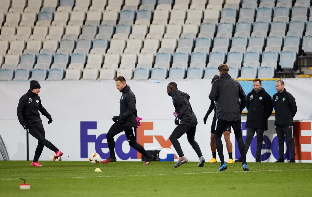 Wolfsburg, trening | Pri Wolfsburgu se se požvižgali na priporočila. | Foto Reuters