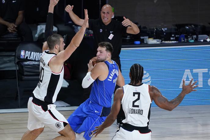 Luka Dončić | Luka Dončić in Dallas bosta poskušala izsiliti sedmo tekmo v noči na ponedeljek. | Foto Getty Images