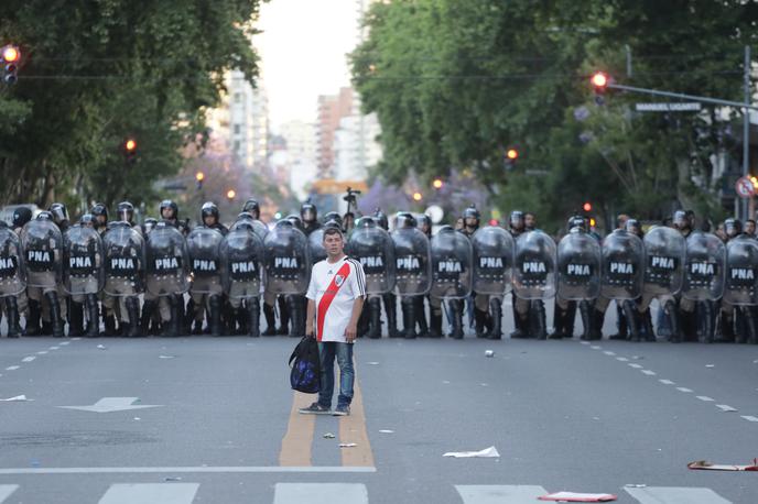 River Plate | Argentinski nogomet je v sredo v Buenos Airesu dobil krepko zaušnico. | Foto Reuters