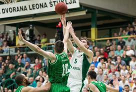 Krka Olimpija 4. tekma finala DP